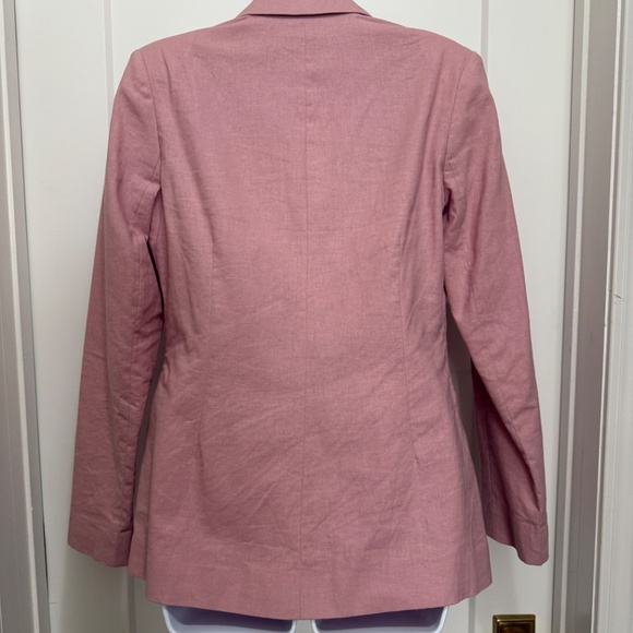 ASOS One-Button Blazer Dusty Pink US 6 - Picture 5 of 6